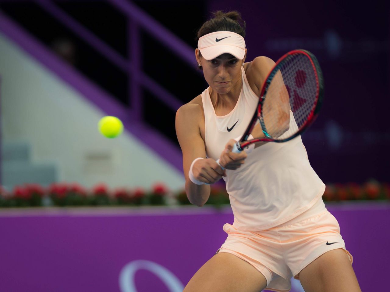 Caroline Garcia – Qatar WTA Total Open in Doha 02/16/2018 • CelebMafia