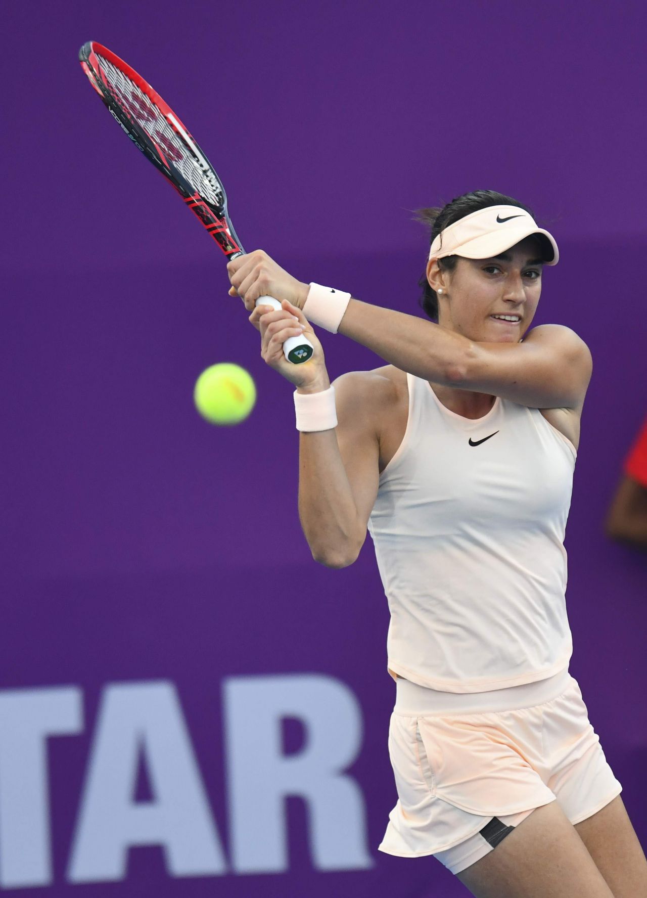 Caroline Garcia – Qatar WTA Total Open in Doha 02/16/2018 • CelebMafia