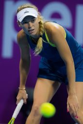 Caroline Wozniacki – Qatar WTA Total Open in Doha 02/16/2018