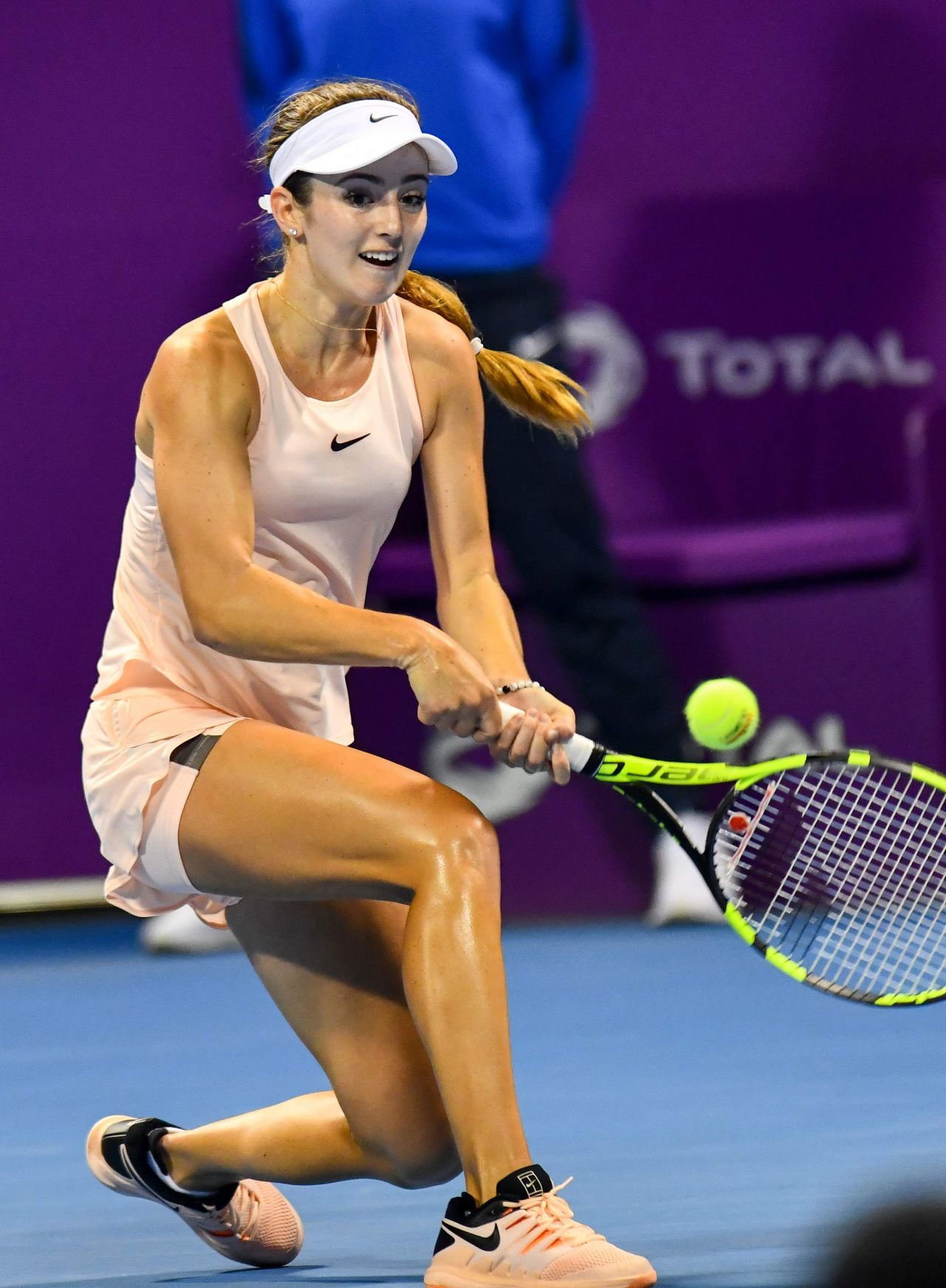 Catherine Bellis – Qatar WTA Total Open in Doha 02/16/2018 • CelebMafia