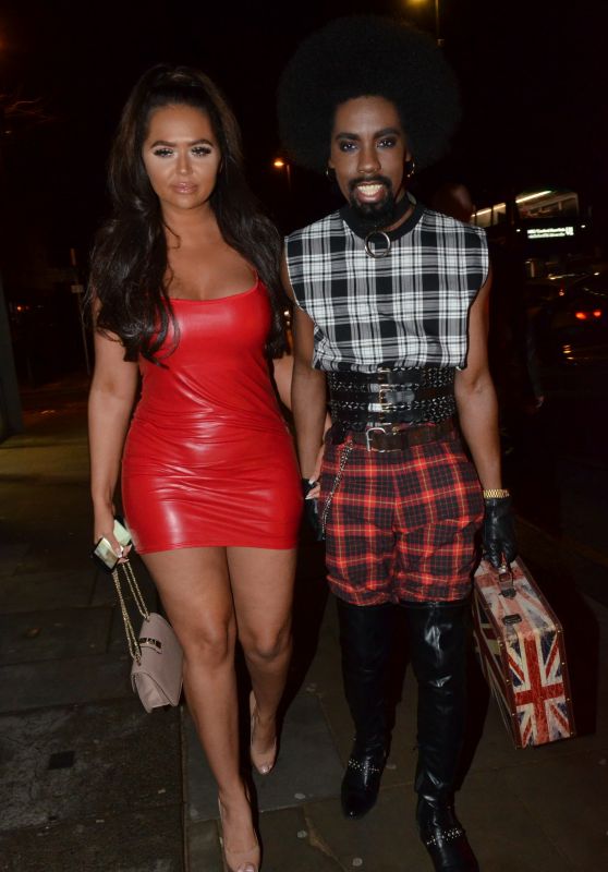 Chanelle McCleary and Jsky at Manchester House Bar and Restaurant in Manchester