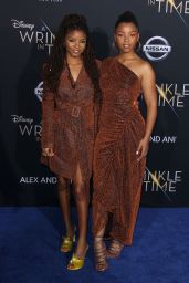 Chloe Bailey and Halle Bailey – “A Wrinkle in Time” Premiere in Los Angeles
