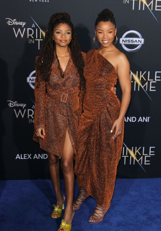Chloe Bailey and Halle Bailey – “A Wrinkle in Time” Premiere in Los Angeles