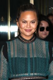 Chrissy Teigen at the "Today Show" in NYC