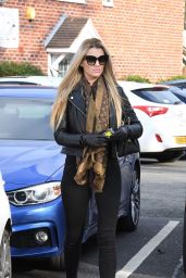 Christine McGuinness Out in Alderley Edge, Cheshire 02/24/2018