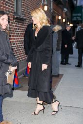 Claire Danes at The Late Show With Stephen Colbert in New York