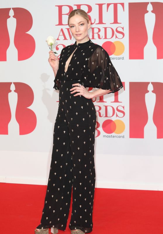 Clara Paget – 2018 Brit Awards in London