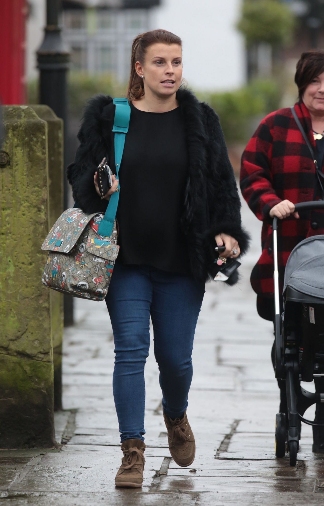 Coleen Rooney in Prestbury Village 02/19/2018 • CelebMafia