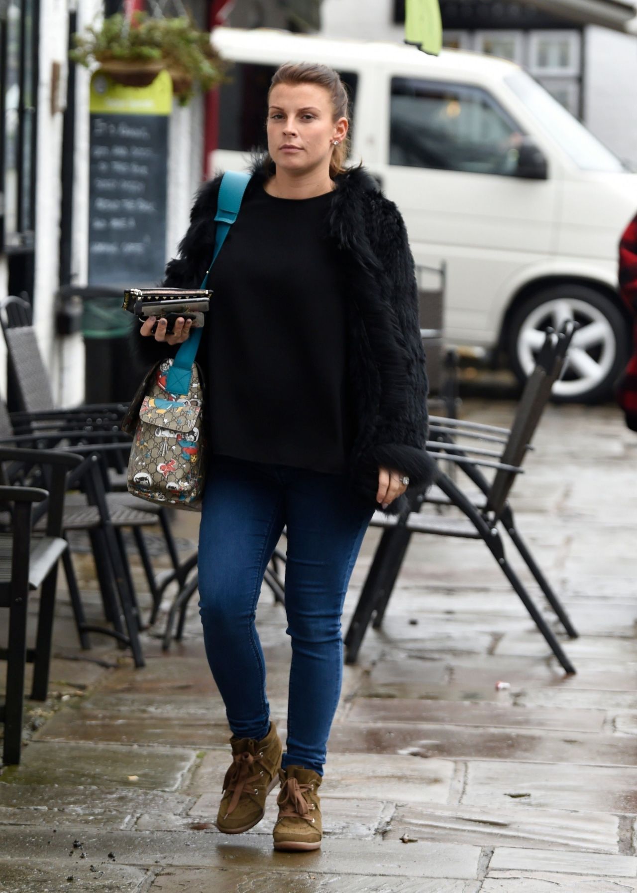 Coleen Rooney In Prestbury Village 02/19/2018 • CelebMafia