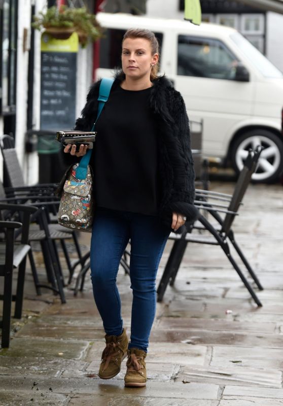 Coleen Rooney in Prestbury Village 02/19/2018