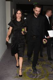 Courteney Cox and Fiance Johnny McDaid at IMRO Awards in Dublin