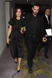 Courteney Cox and Fiance Johnny McDaid at IMRO Awards in Dublin