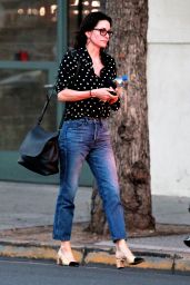 Courteney Cox Leaves the Hair Salon in Los Angeles