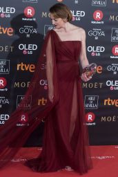 Cuca Escribano – 2018 Goya Awards in Madrid