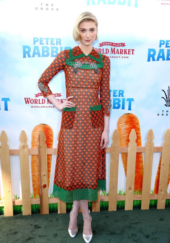 Elizabeth Debecki – “Peter Rabbit” Premiere in Los Angeles