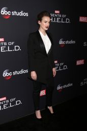 Elizabeth Henstridge – “Agents Of S.H.I.E.L.D.” 100th Episode Party in LA