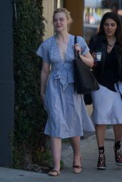 Elle Fanning - Shopping on Melrose Place in West Hollywood