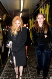Ellie Bamber at Box Night Club in London