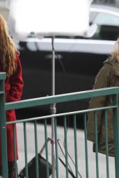Emma Booth - "Once Upon A Time" Filming in Vancouver 02/27/2018