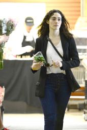 Emmy Rossum in Casual Outfit Leaves Whole Foods in Beverly Hills