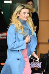 Georgia Toffolo at the ITV Studios in London 02/14/2018