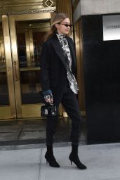 Gigi Hadid Style and Fashion - New York City 02/08/2018
