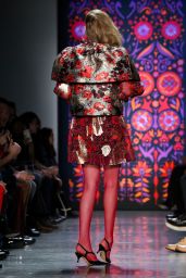 Gigi Hadid Walks Anna Sui Fashion Show in NYC