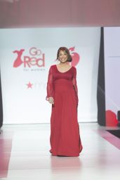 Ginger Zee Walks Runway for Red Dress 2018 Collection Fashion Show in NYC