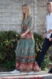 Gwyneth Paltrow in Boho Chic Dress in Los Angeles