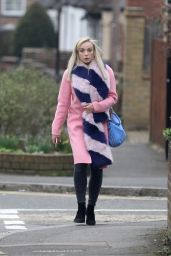 Helen George Out in London 02/23/2018