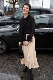 Helen McCrory – Arriving to Christopher Kane Show at LFW 02/19/2018