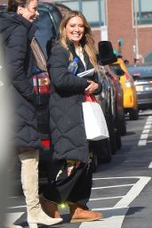 Hilary Duff - TV Show "Younger" Set in New York 02/20/2018