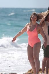Iskra Lawrence in Swimsuit - Aerie Photoshoot in Tulum 02/21/2018