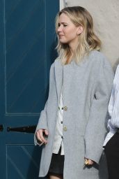 Jennifer Lawrence Puffs Hand Rolled Cigarette at Peche in New Orleans