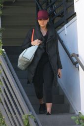 Jessica Alba Heads to a Morning Workout at the Gym in West Hollywood