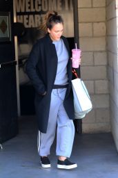 Jessica Alba - Leaves the Gym in LA 02/23/2018