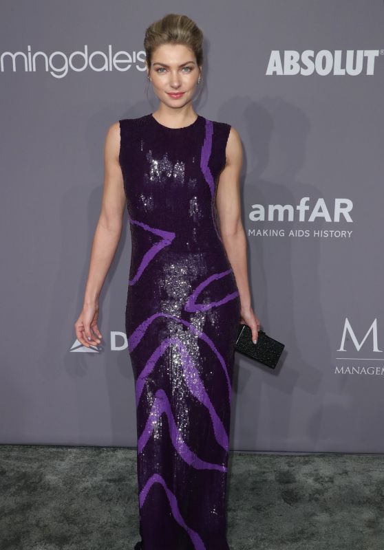 Jessica Hart – 2018 amfAR Gala in NYC