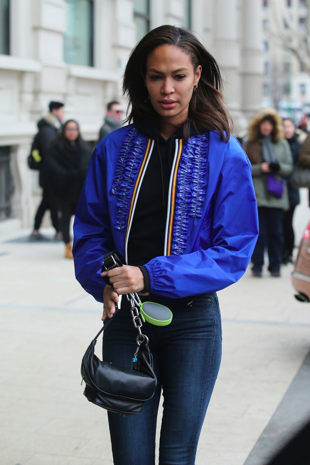 Joan Smalls and Hailey Baldwin Out in Milan, Italy 02/25/2018 • CelebMafia