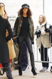 Joan Smalls - Outside the Michael Kors Show in NYC