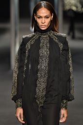 Joan Smalls Walks Alberta Ferretti Show, Milan Fashion Week 02/21/2018