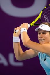 Johanna Konta - 2018 Qatar WTA Total Open in Doha