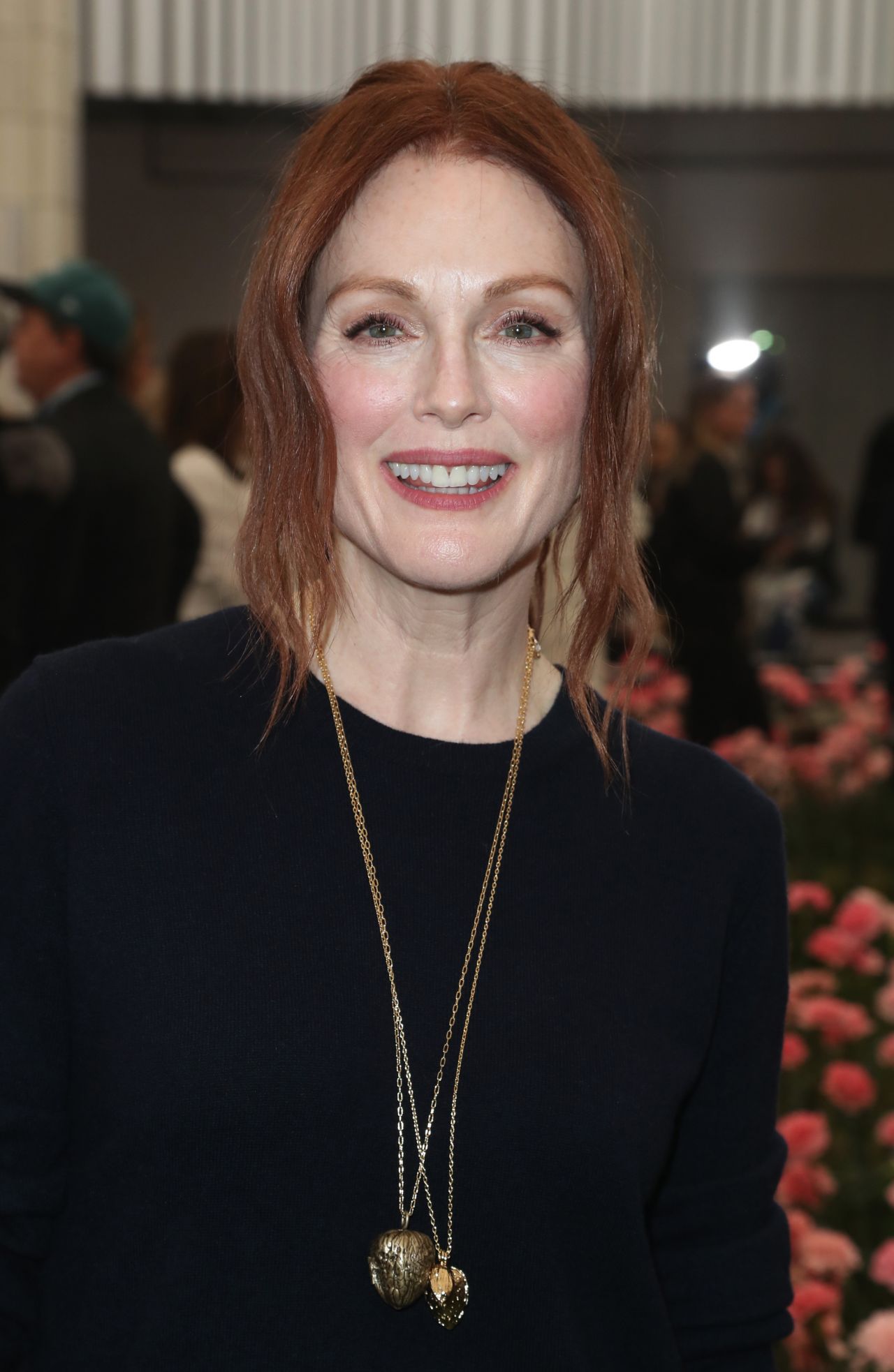 Julianne Moore – Tory Burch Fashion Show Fall Winter 2018 in NYC