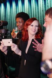 Karen Elson – Tom Ford: EXTREME Cocktail Party Fall Winter 2018 at NYFW