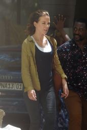 Kate Beckinsale - Filming Scenes for "The Widow" in Cape Town
