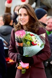 Kate Middleton - Visits Hartvig Nissen School in Oslo