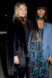 Kate Moss and Naomi Campbell – Burberry Show, LFW 02/17/2018