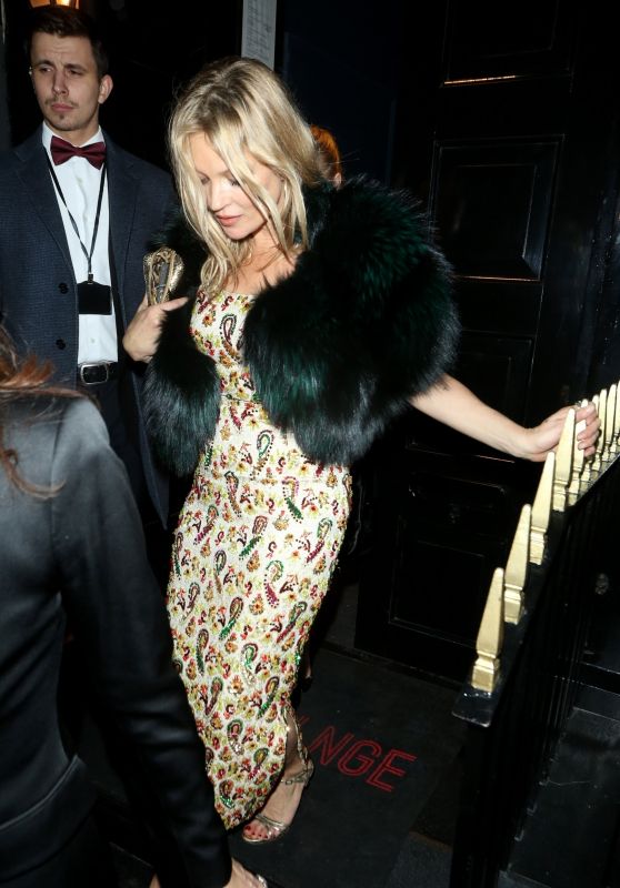 Kate Moss – Leave MNKY HSE in London