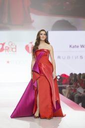 Kate Walsh Walks Runway for Red Dress 2018 Collection Fashion Show in NYC