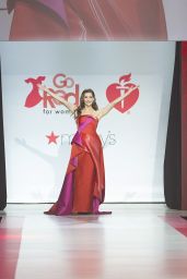 Kate Walsh Walks Runway for Red Dress 2018 Collection Fashion Show in NYC