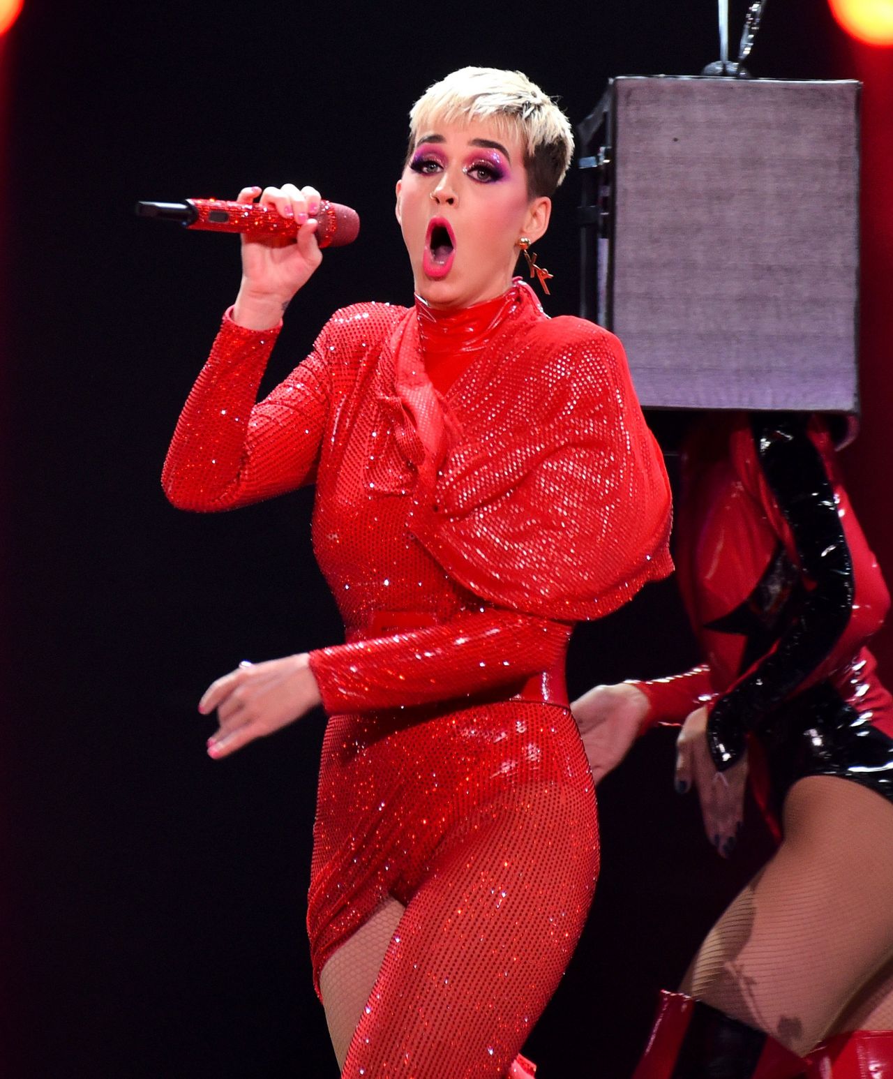 Katy Perry Performs at Witness Tour at Portland's Moda Center in Oregon